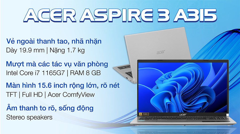 Laptop Acer Aspire 3 A315-58-787C