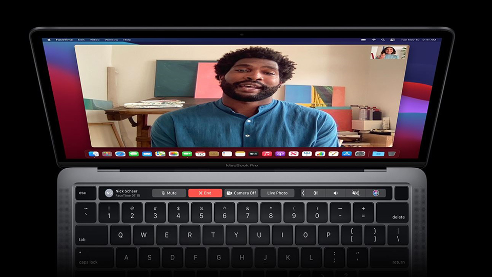FaceTime MacBook Pro 13 2020 Touch Bar M1