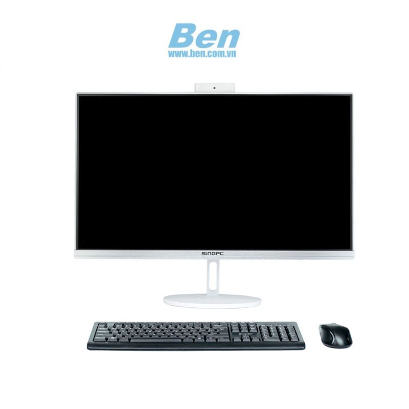 Máy tính để bàn All in one SingPC M24Ei31282-W  | Trắng | Intel Core i3- 12100 | Ram 8GB | 256GB SSD | Intel UHD Graphics 730 | 23.8Inch ( Màn xoay | Windows 11 Pro | 2Yrs