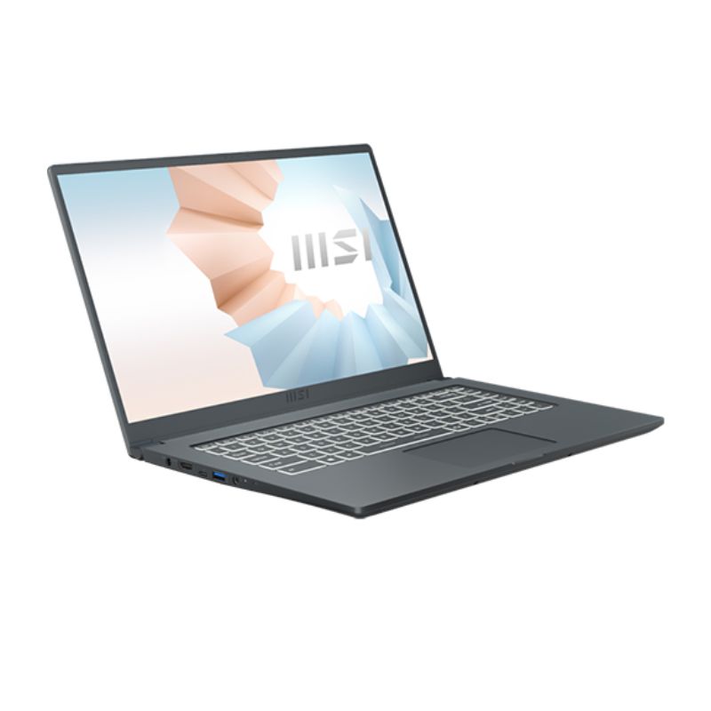 Laptop MSI Modern 15 A11MU 1023VN/ Intel Core i5 - 1155G7/ RAM 8GB/ 512GB SSD/ Intel Iris Xe Graphics/ 15.6 inch FHD/ 3 Cell/ Win 11H/ 1Yr