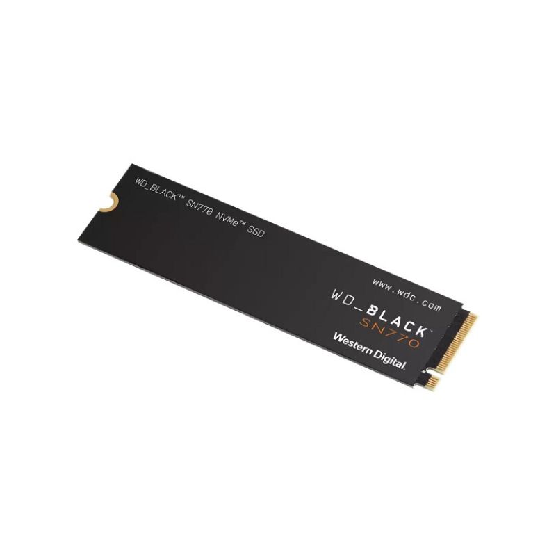 Ổ cứng SSD WD SN770 Black 500GB M.2 2280 PCIe NVMe 4x4 (Đọc 5000MB/s - Ghi 4000MB/s) - (WDS500G3X0E)