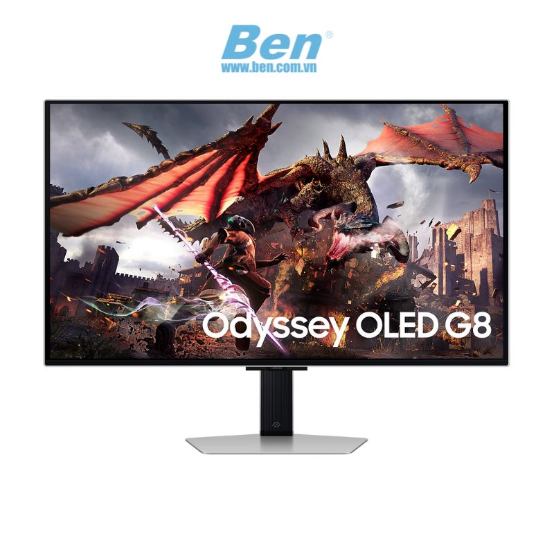 Màn hình máy tính Samsung Odyssey Oled G80SD ( LS32DG802SEXXV ) | 32 inch UHD | 240Hz | OLED | 0.03 ms | DP + USB + HDMI | Wifi | 2Yrs