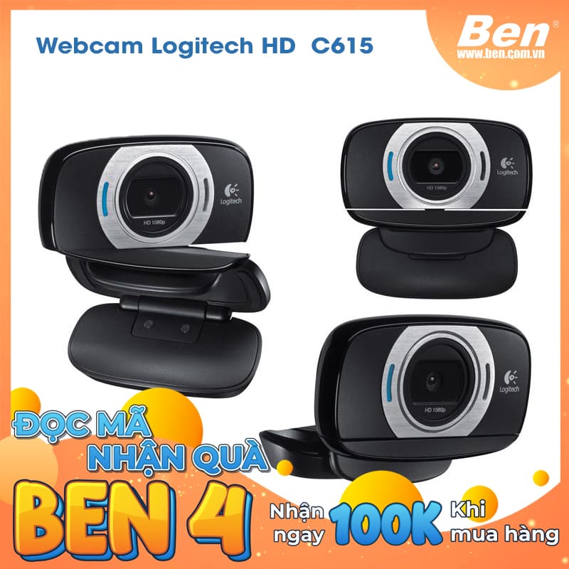 Webcam Logitech HD  C615