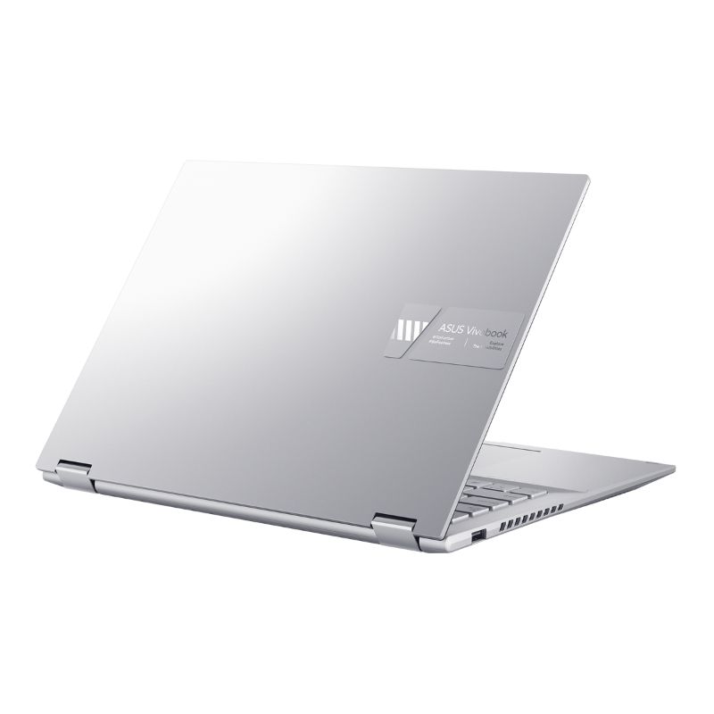 Laptop Asus Vivobook S 14 Flip (TP3402VA-LZ118W)/ Bạc/ Intel Core i9-13900H/ RAM 16GB/ 512GB SSD/ Intel Iris Xe Graphics/ 14 Inch WUXGA IPS Touch/ UMA/ ax+BT/ FP/ 3Cell 50WHrs/ Win 11/ 2Yrs