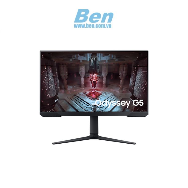 Màn hình LCD Samsung Odyssey G5 LS27CG510EEXXV | 27 inch 2K (2560x1440) | 165Hz | Đen |  VA | HDMI+DP |  1Yr