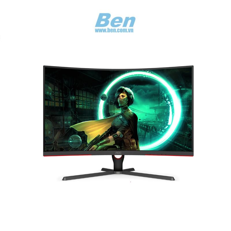 Màn hình máy tính AOC C32G3ZE | 31.5 Inch FHD | VA| 240Hz | HDMI + VGA + DP | 3Yrs