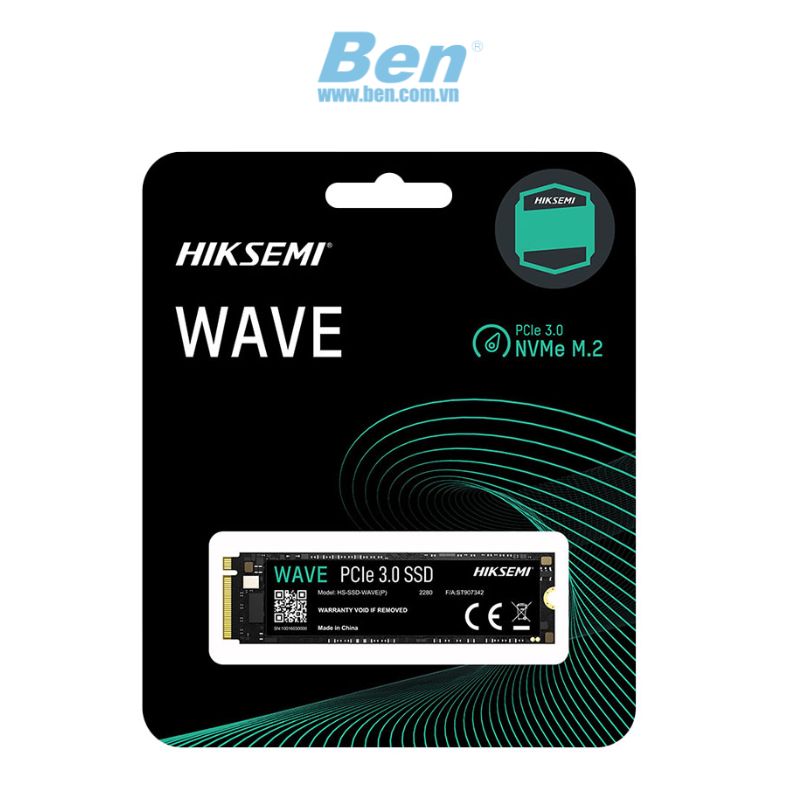 Ổ Cứng Gắn Trong Ssd Hiksemi Pcie 3.0 Nvme M.2 2280 Hs - Ssd - Wave(P) 512G