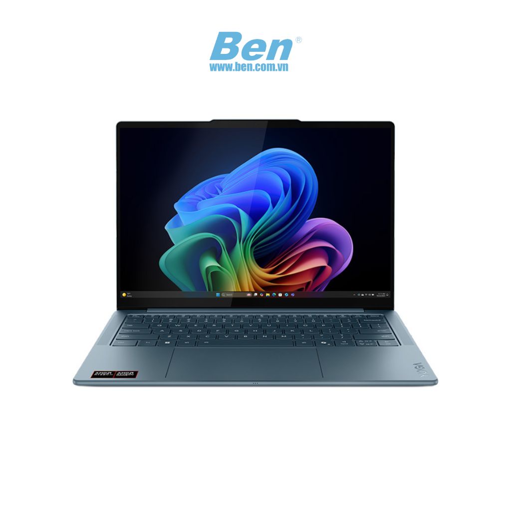 Laptop Lenovo Yoga Slim 7 14AKP10 ( 83JY001VVN ) | Xanh | Ryzen AI 7 350 | RAM 32GB | 1TB SSD | 14.0 inch 2.8K OLED 120Hz | AMD Graphics | 4 cell 70Wh | WF+BT | Win11 SL | Office | 2Yrs