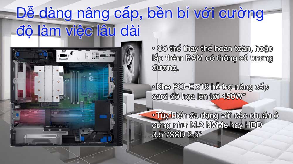 Máy trạm Dell Precision 3660 Tower (42PT3660D07)/ Đen/ Intel Core i9-12900 (up to 5.1 GHz, 30MB)/ RAM 8GB/ 1TB HDD/ NVIDIA T1000 4GB/ DVDRW/ K&M/ NO OS/ 3Yrs