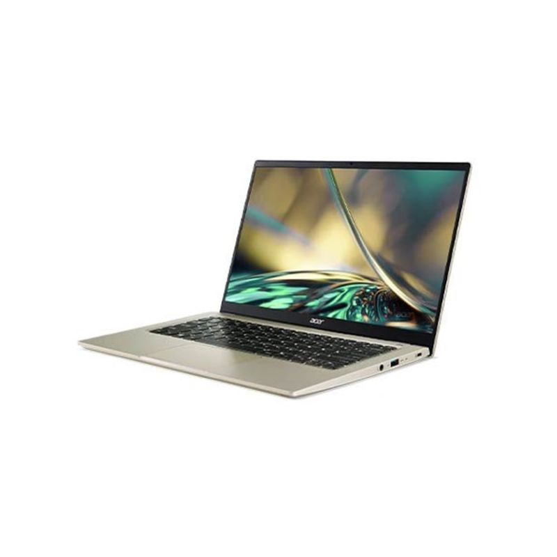 Laptop ACER Swift 3 SF314-512-741L/ Gold/ Intel Core i7-1260 (upto 4.7Ghz, 18MB)/ RAM 16GB/ 1TB SSD/ Intel Iris Xe Graphics/ 14inch QHD/ IPS/ Win 11/ 1Yr