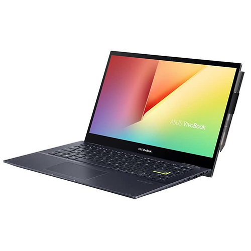  Laptop Asus VivoBook TM420UA-EC181W Touch/ Ðen/ AMD Ryzen 5 5500U (Up to 4.0GHz, 11MB)/ RAM 8GB/ 512GB SSD/ 14inch FHD/ Xoay/ Win11/ 2Yrs