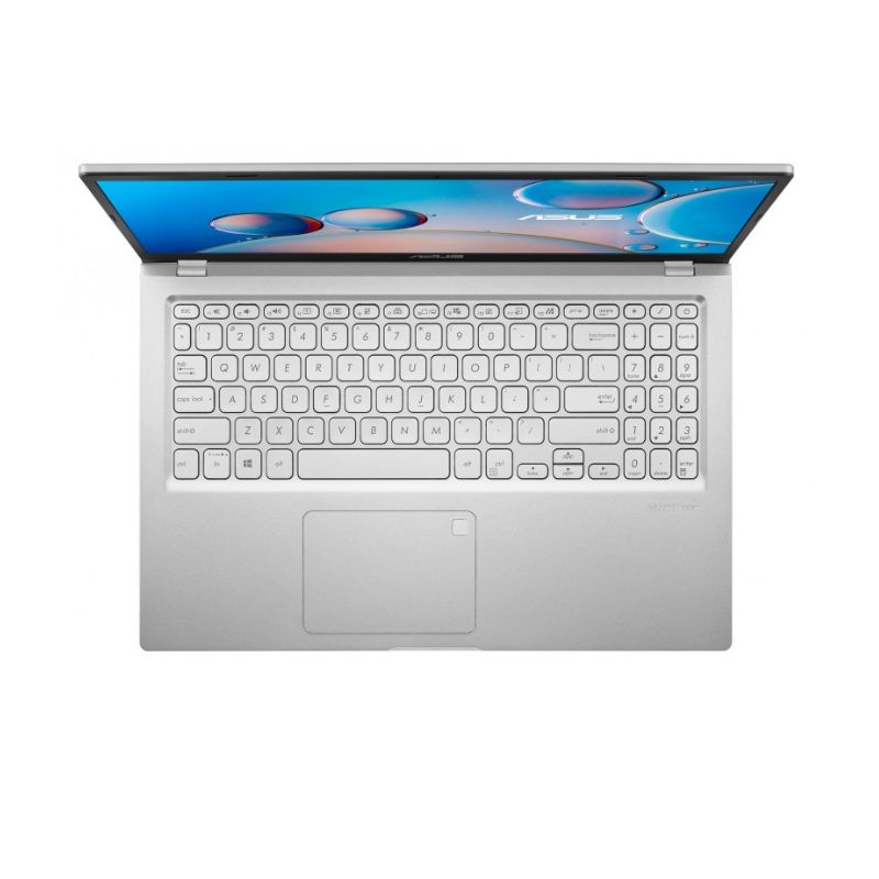 Laptop Asus VivoBook (X515MA-BR480W)/ Bạc/ Intel Celeron N4020/ Ram 4GB DDR4/ 256 GB SSD NVMe PCIe/ Intel UHD Graphics 600/ 15.6 Inch HD/ Fingerprint/ Wifi 5 + BT 5/ 2 cell 37 WHr/ Win 11 SL/ HDD Housing/ 2 Yrs