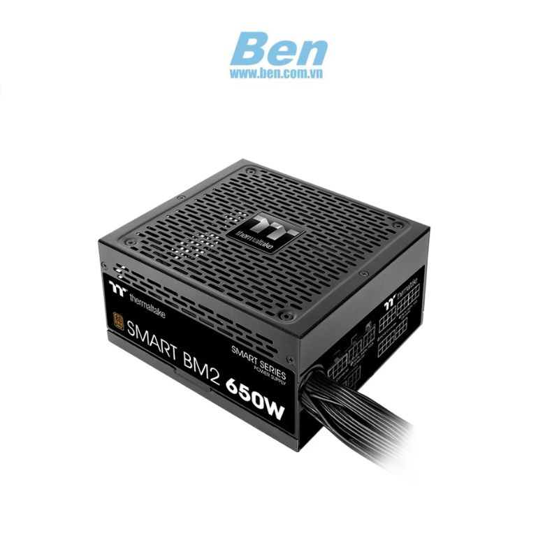 Nguồn  THERMALTAKE Smart BM2 650W - 80 Plus Bronze - Semi Modular (PS-SPD-0650MNFABU-1)