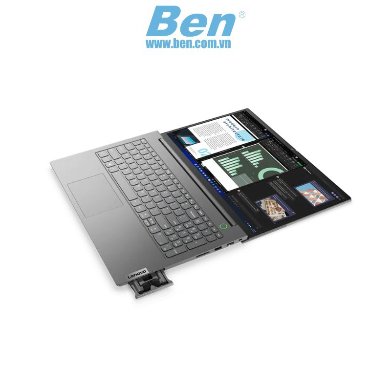 Laptop Lenovo ThinkBook 15 G4 IAP 21DJ00GUVN/ Mineral Grey/ Intel Core i5-1235U (upto 4.4Ghz, 12MB)/ RAM 8GB/ 256GB SSD/ Intel Iris Xe Graphics/ 15.6inch FHD/ DOS/ 1Yr