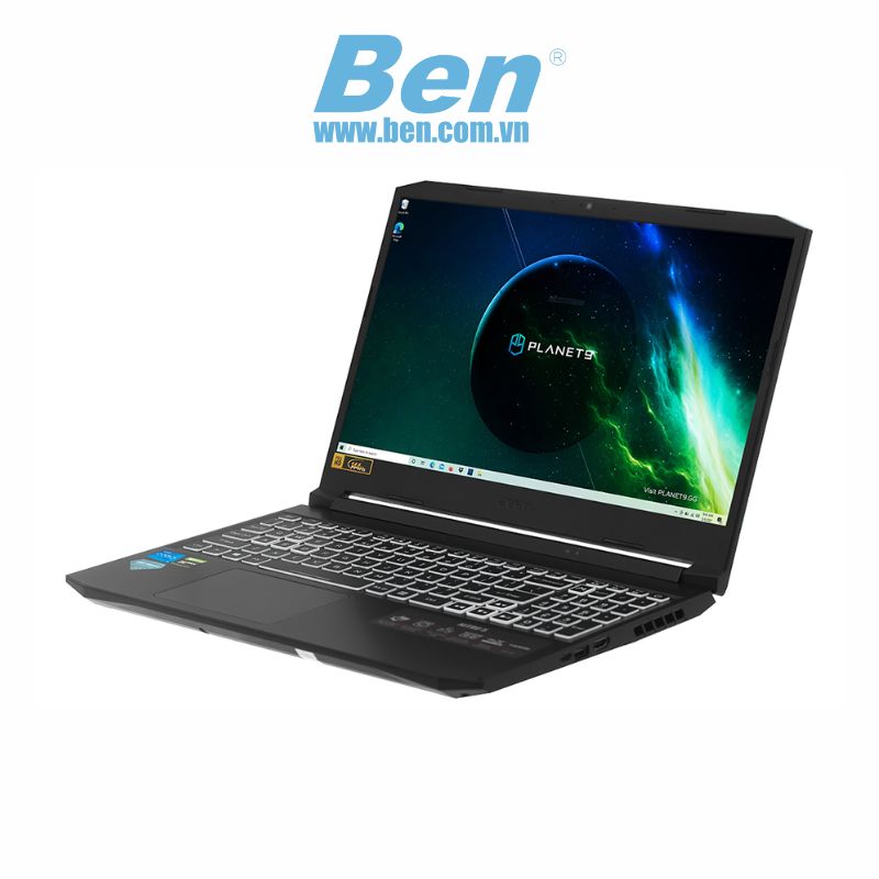Laptop Acer Gaming Nitro 5 Eagle AN515-57-553E (NH.QENSV.006)/ Shale Black/ Intel Core i5-11400H (up to 4.5Ghz, 12MB)/ RAM 8GB/ 512GB SSD/ NVIDIA GeForce GTX 3050/ 15.6inch FHD 144Hz/ Win 11H/ 1Yr