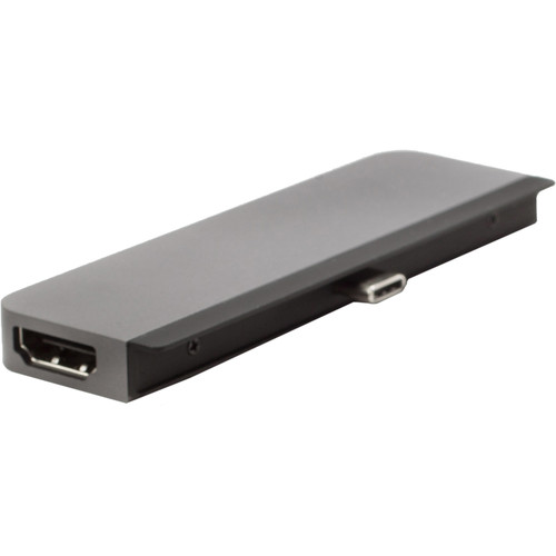 C?NG CHUY?N CHUYÊN D?NG HYPERDRIVE 6 IN 1 HDMI 4K/60HZ USB-C HUB FOR IPAD PRO 2018/2020 & MACBOOK/LAPTOP/SMARTPHONE – HD319B - Silver
