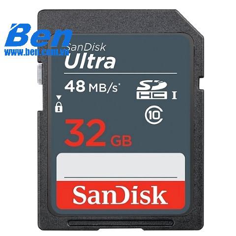 Thẻ nhớ SD 32GB Sandisk ( Class 10)