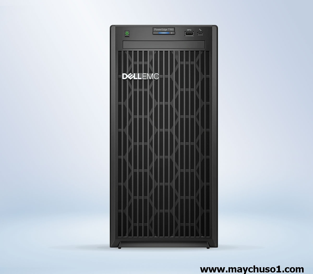 Máy ch? Dell T150 4x3.5 / E-2324G/ 8GB DDR4 UDIMM, 3200MT/ 2TB SATA 6Gbps 7.2K 512n 3.5in Cabled/ PERC H755/ iDRAC9 Express/ BC5720DP 1GbE LOM/ DVDRW/ Cabled PSU 300W/ No OS/ 4 Yrs Pro