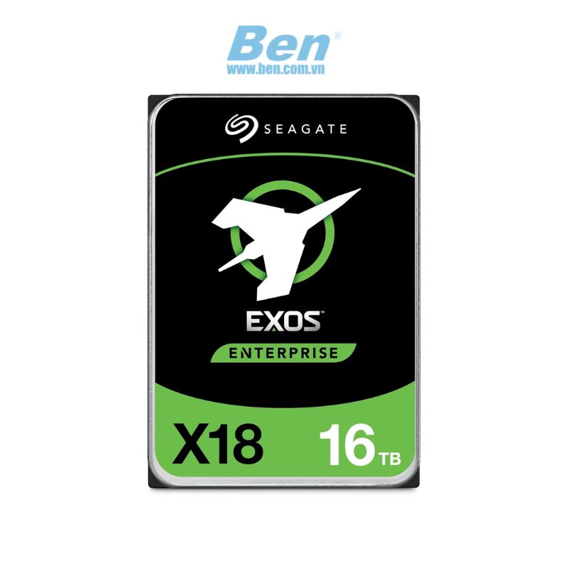 Ổ Cứng Máy Chủ Seagate Exos X18 16Tb Standard Enterprise 512E/4Kn Sata 6Gb/S 7200Rpm 256Mb 3.5Inch