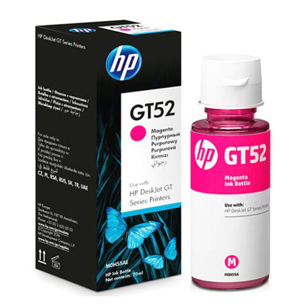 Mực hộp máy in phun HP GT52 (M0H55AA) Magenta - Dùng cho máy in HP DeskJet GT 5810 All In One Printer L9U63A/ HP DeskJet GT 5820 All in One Printer M2Q28A, Ink Tank 315, Ink Tank 415