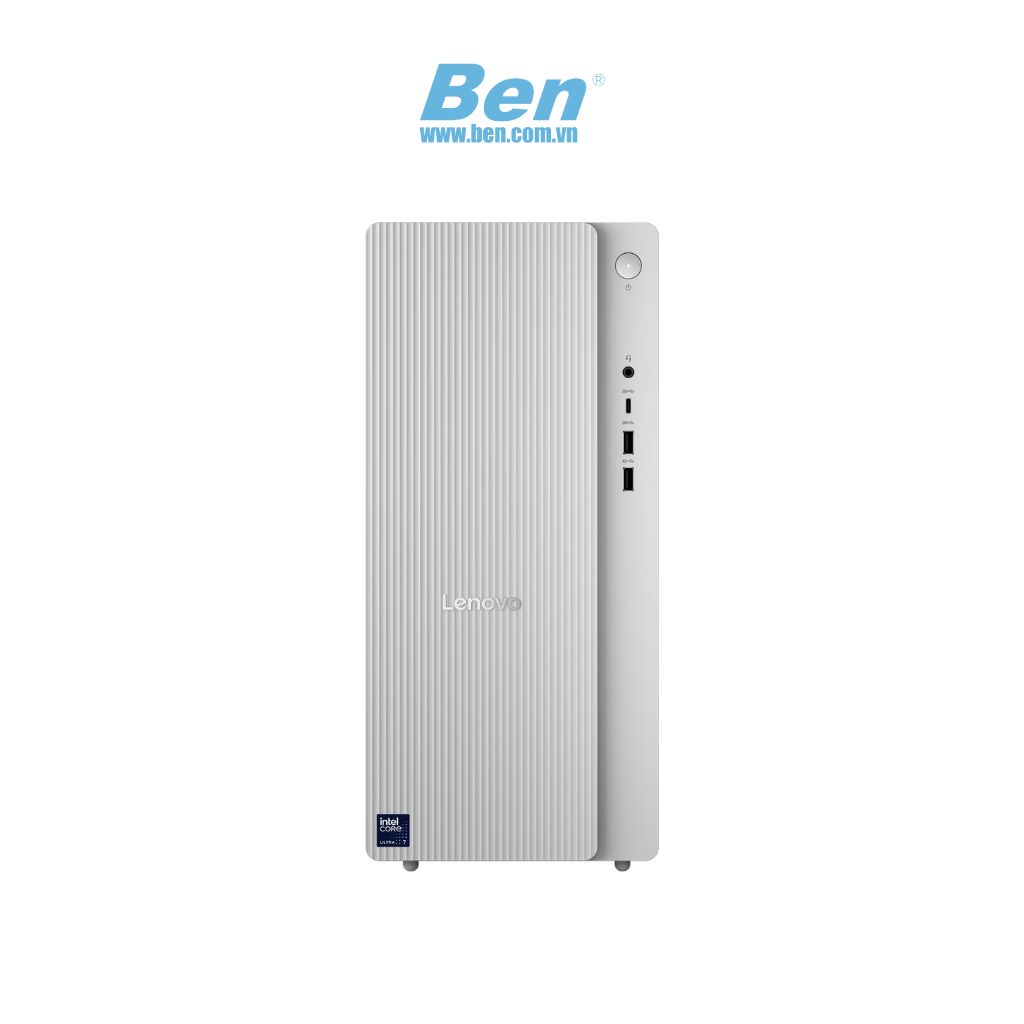 Máy tính để bàn Lenovo Tower 17IAS10 ( 17IAS10 ) | Cloud Grey | Intel Core Ultra 5-225 | RAM 8GB DDR5 | 512GB SSD | Intel Graphics | K&M | WF+BL | DOS | 1Yr