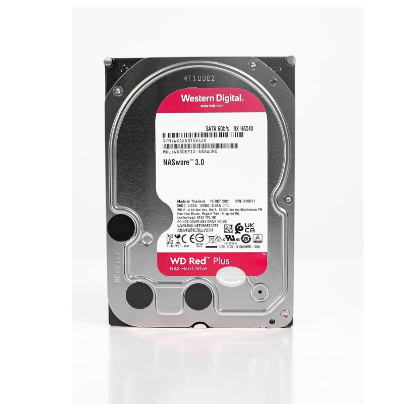 Ổ cứng Western Digital Red Plus 2TB 3.5 inch 128MB Cache 5400RPM ( WD20EFZX )