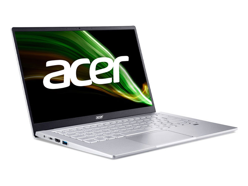 Laptop Acer Swift 3 SF314-511-55QE (NX.ABNSV.003)/ Silver/ Intel Core i5-1135G7 (up to 4.2Ghz, 8MB)/ RAM 16GB/ 512GB SSD/ Intel Iris Xe Graphics/ 14inch FHD/ 56Wh/ Win 11H/ 1Yr	