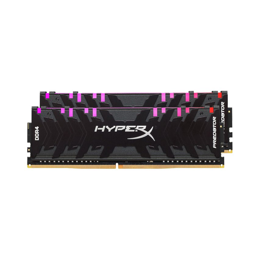 RAM desktop KINGSTON HyperX Predator RGB 64GB DDR4 3200MHz (2 x 32GB) DDR4 3200MHz (HX432C16PB3AK2/64)