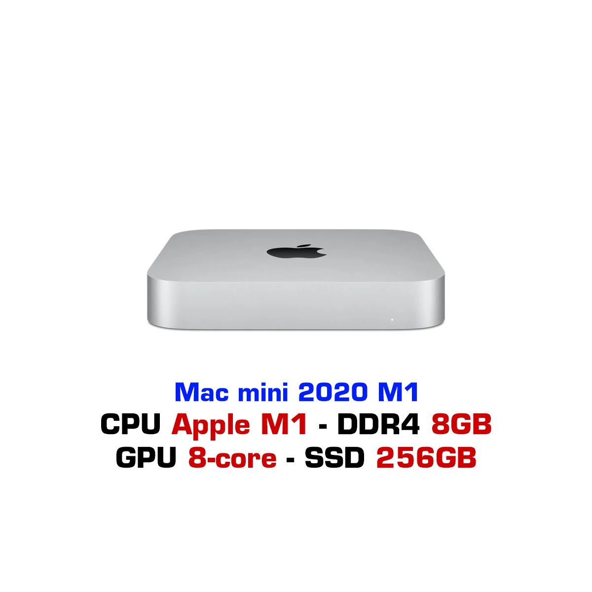 Máy Tính Ð? Bàn Apple Mac Mini MGNR3SA/A/ M1 chip/ 8 Core CPU and 8 Core GPU/ RAM 8GB/ 256GB SSD/ Mac OS/ 1 Yr