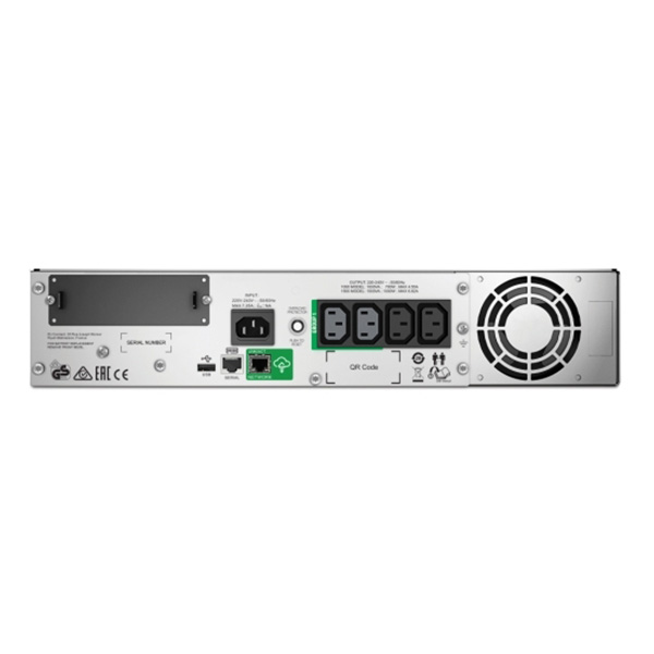 B? luu di?n APC Smart SMT1500RMI2UC LCD 230V 1500VA/1000W with SmartConnect