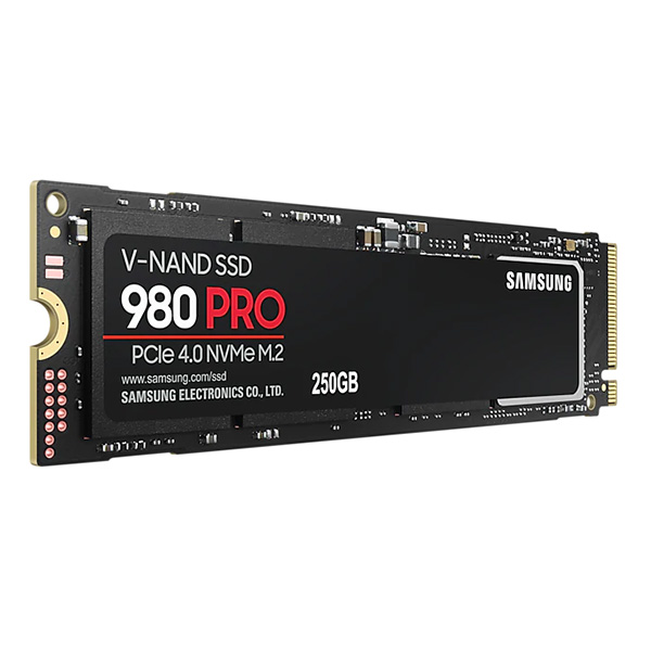 SSD Samsung 980 PRO 250GB PCIe NVMe 4.0x4 (Đọc 6400MB/s - Ghi 2700MB/s) - (MZ-V8P250BW)
