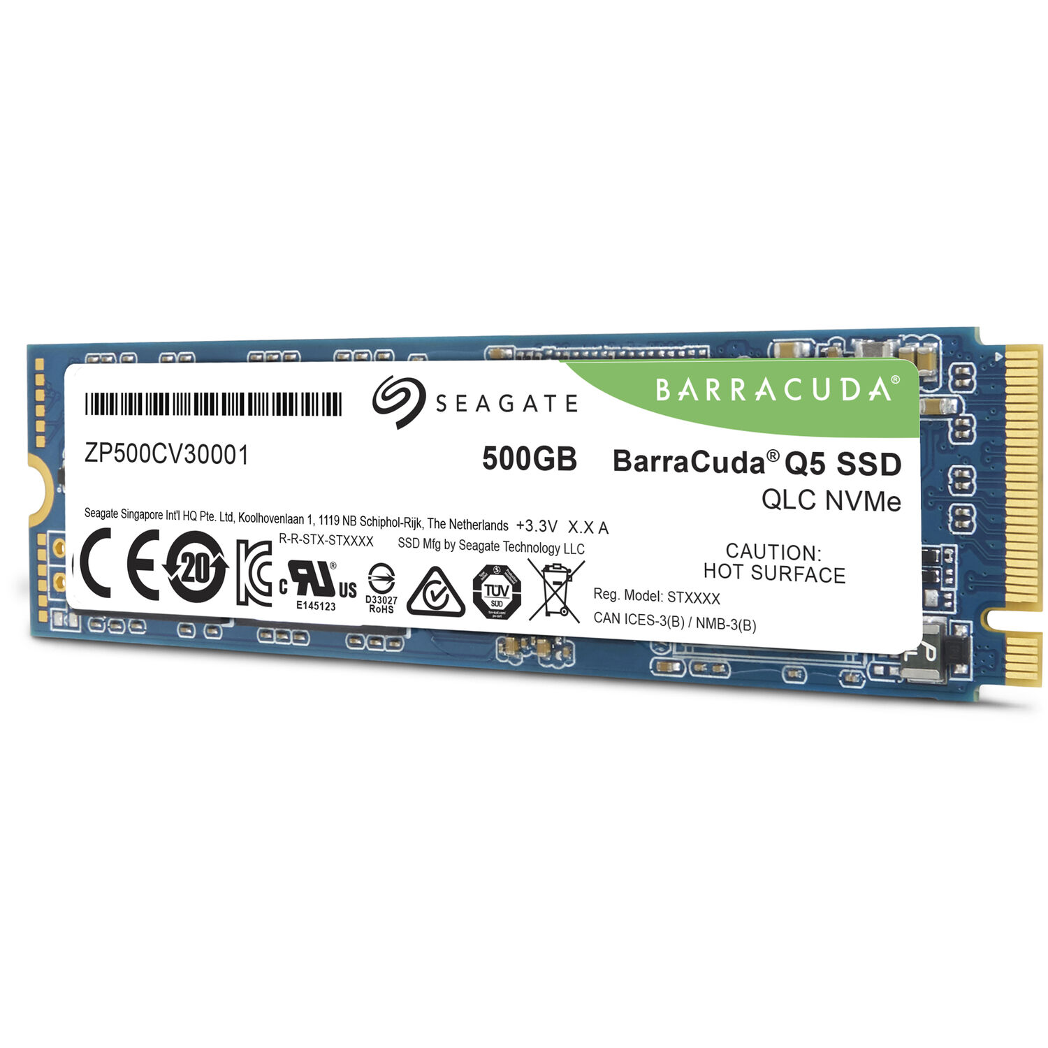 ? c?ng g?n trong SSD Seagate BarraCuda 500GB M.2 2280 PCIe NVMe gen3x4 ZP500CV3A001