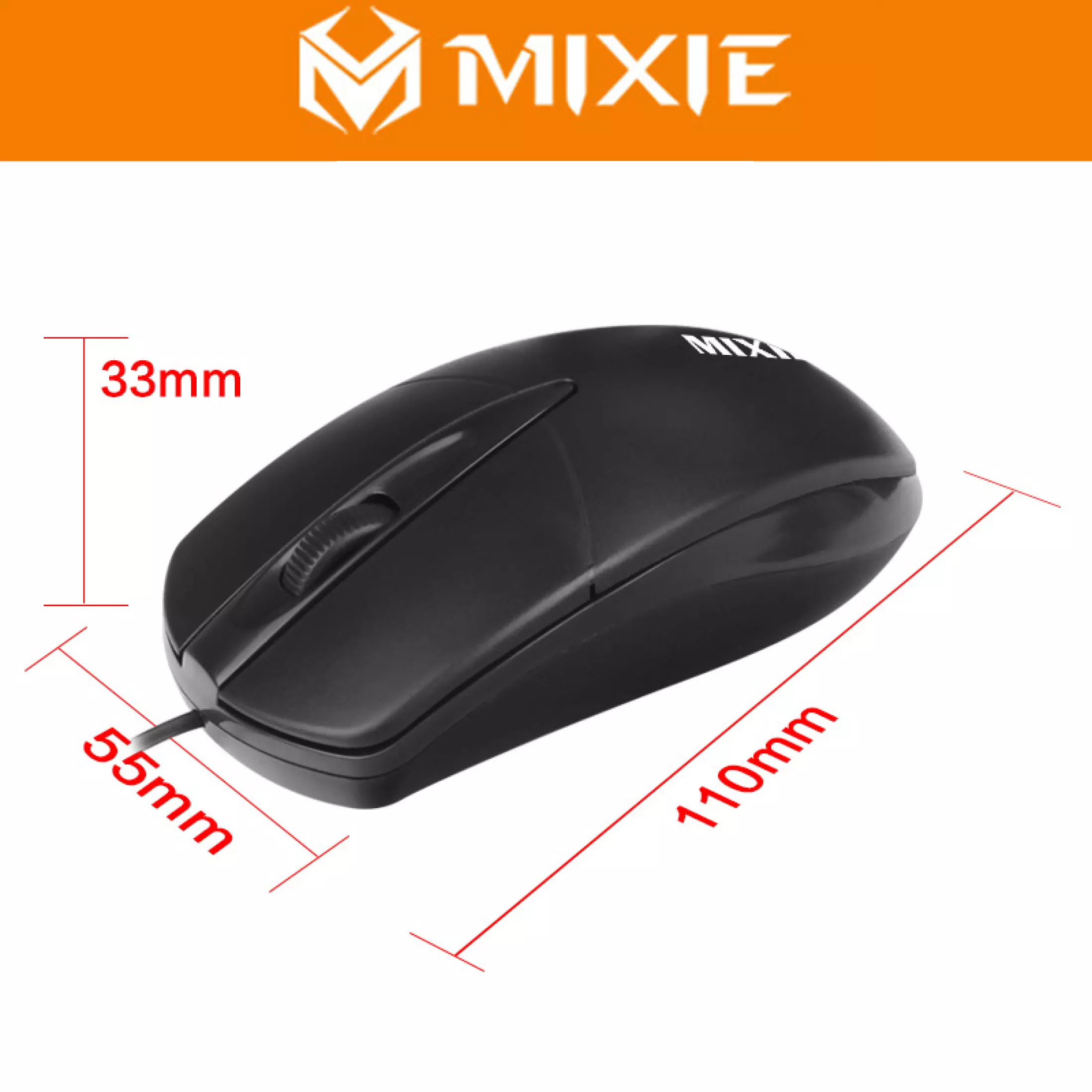Chuột Mixie X2 có dây