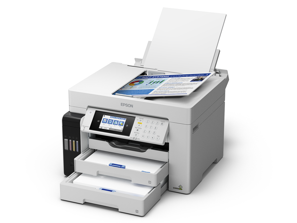 Máy in phun màu Epson L15160 A3+ ( In- Scan- Copy- Fax- Duplex)