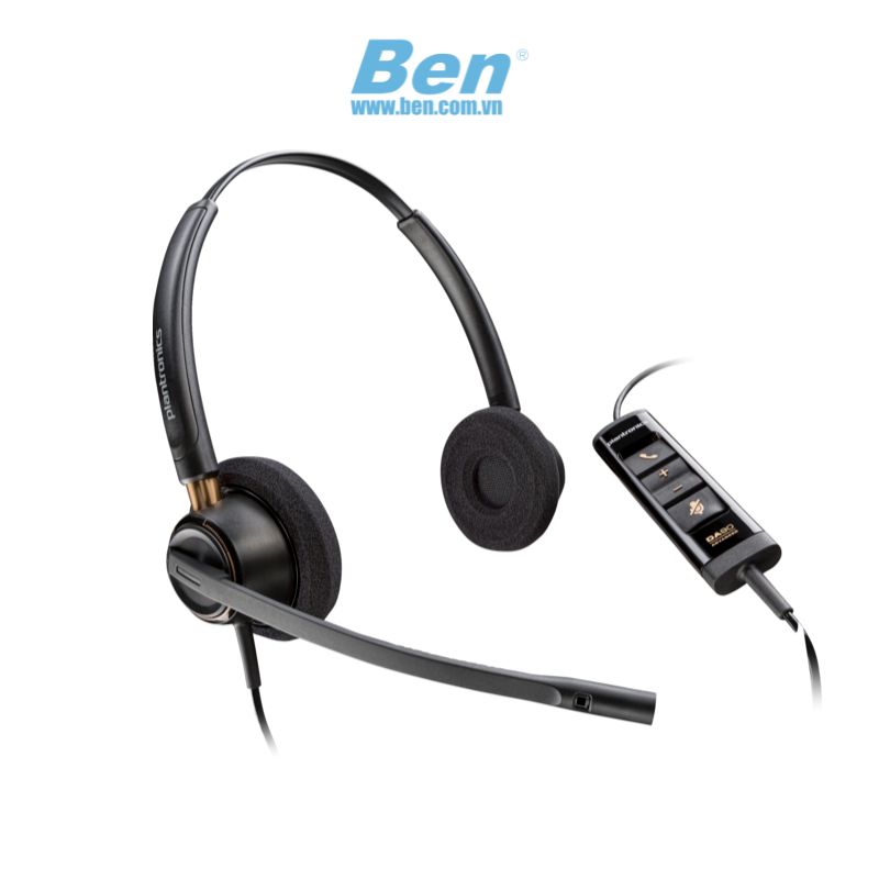 Tai nghe có dây Poly EP 525 -M Stereo w/USB-A Headset ( 783R2AA )