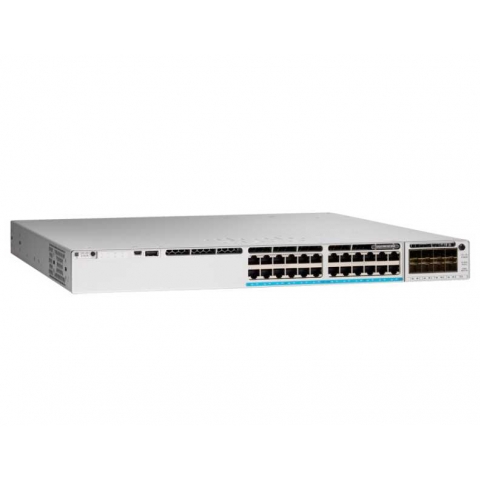 Thiết bị chuyển mạch Switch Cisco Catalyst 9300L 24p PoE, Network Advantage ,4x1G Uplink (C9300L-24P-4G-A)