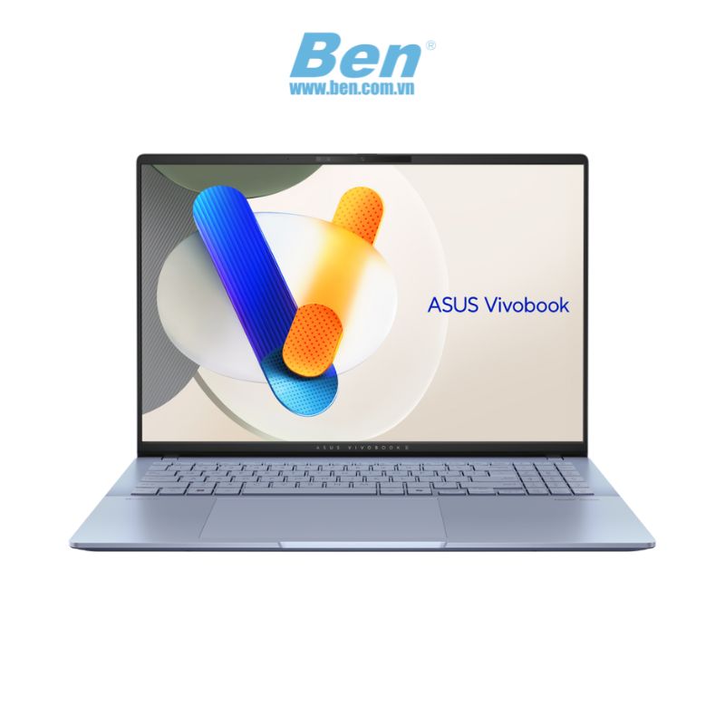 Laptop Asus Vivobook S 16 OLED S5606MA-MX051W | Xanh | Intel Core Ultra 7 155U | RAM 16GB | 512GB SSD | Intel Arc Graphics | 16 inch 3.2K 120Hz | 4 Cell | Win 11 Home | 2Yrs