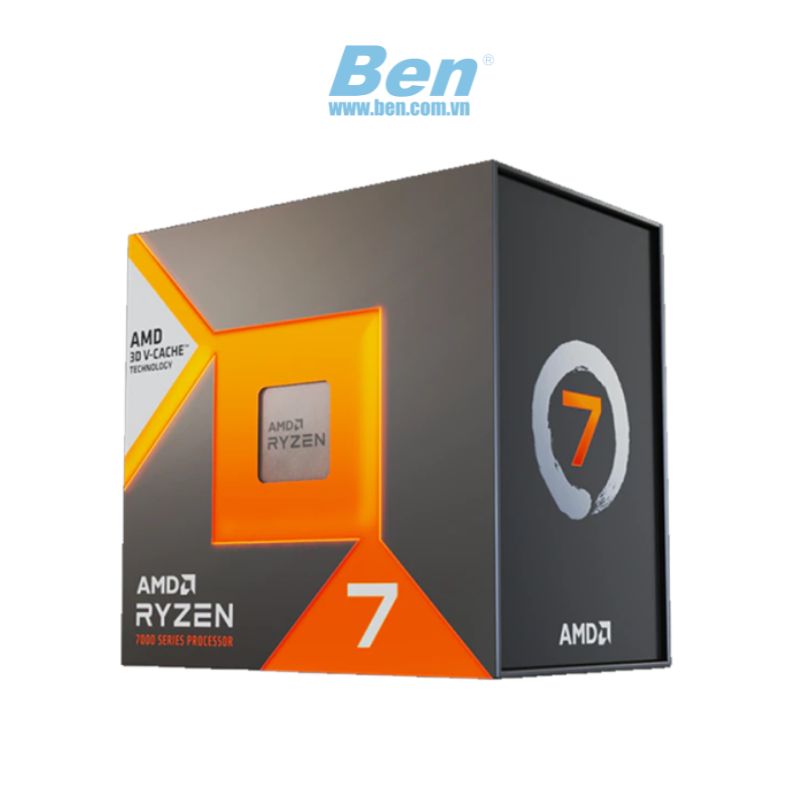 CPU AMD Ryzen 7 7800X3D (4.2Ghz up to 5.0Ghz/105MB/8 cores 16 threads/120W/Socket AM5)