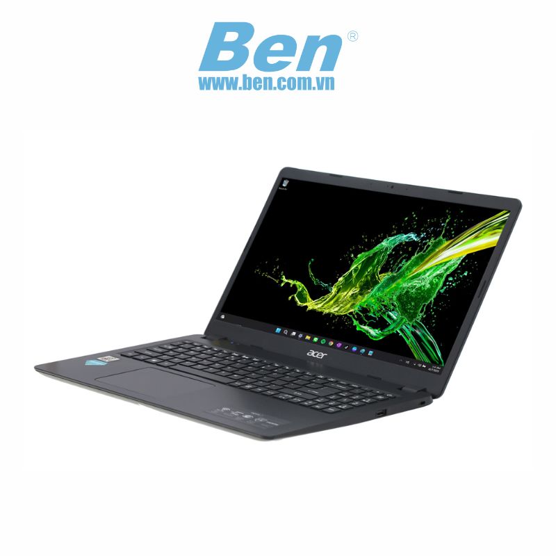 Laptop Acer Aspire 3 A315-56-308N (NX.HS5SV.00C)/ Shale Black/ Intel Core i3-1005G1 Processor (up to 3.4Ghz, 4MB)/ RAM 4GB/ 256GB SSD/ Intel UHD Graphics/ 15.6inch FHD 60Hz/ Win 10H/ 1Yr