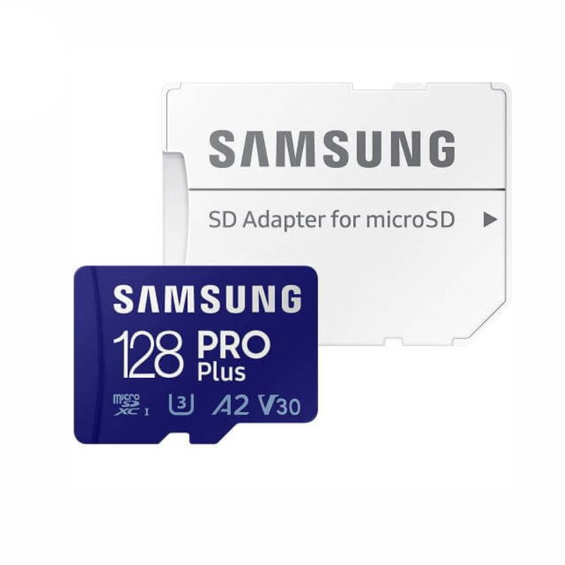 Thẻ nhớ MicroSD Samsung PRO PLUS 128GB - Kèm Adapter - (MB-MD128KA/APC)
