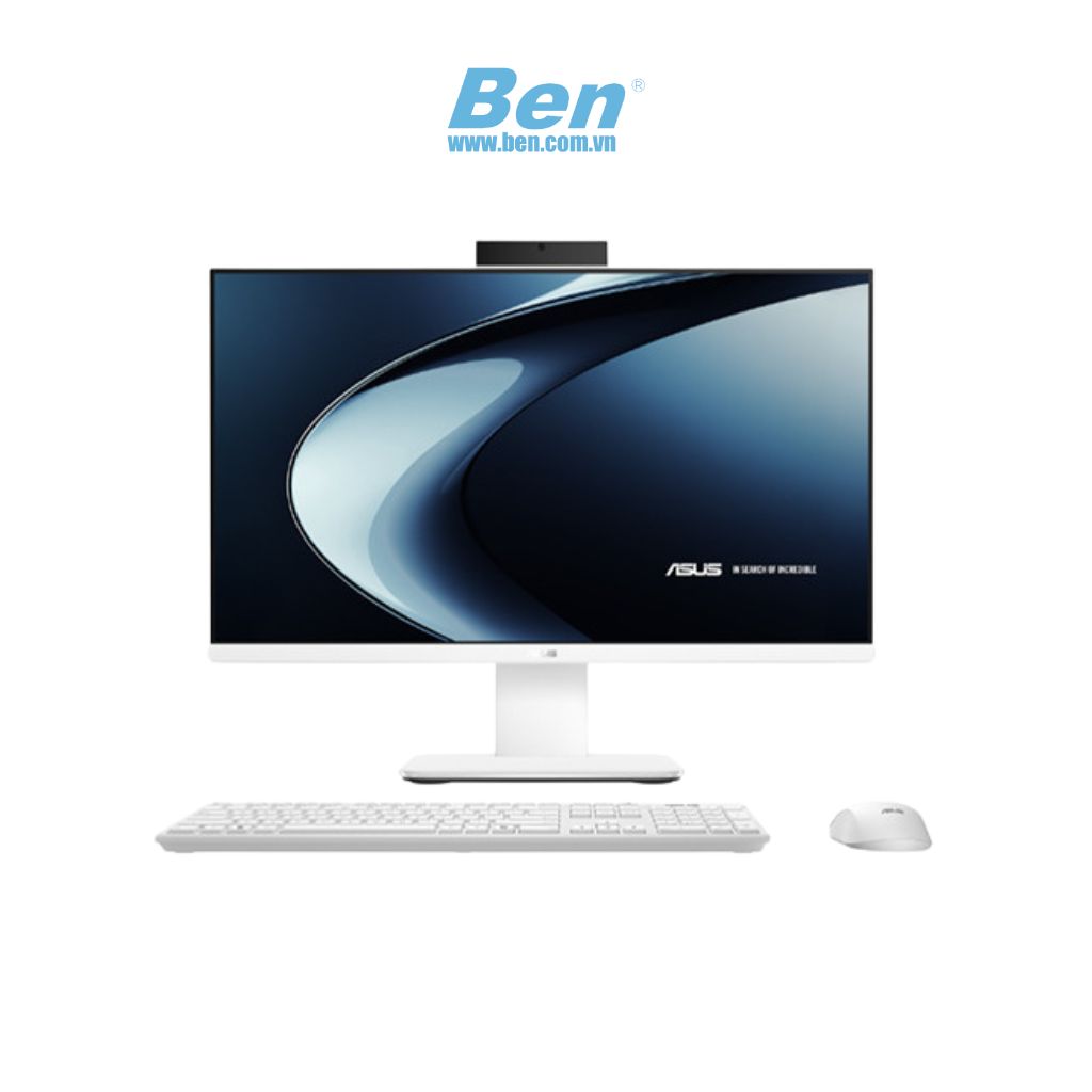 Máy tính để bàn All-in-One Asus  P440VAK-WPC042W| White | Intel Core i3-1315U | RAM 8GB | 512GB SSD | Intel Graphics | 23.8 inch FHD | K & M | WL + BT | Win11 Home | 2Yrs