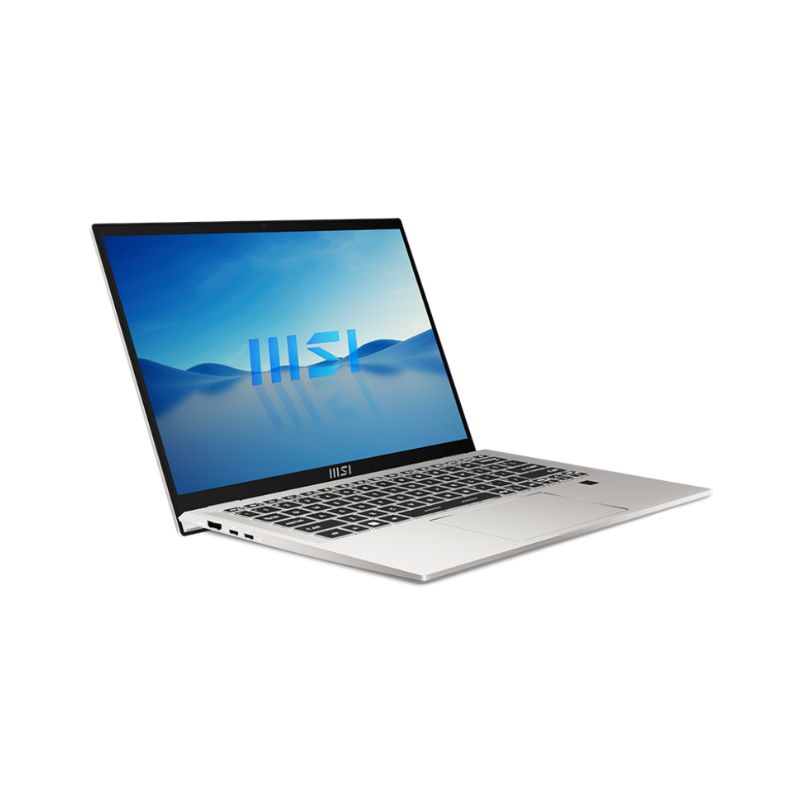 Laptop MSI Prestige 14Evo B13M 401VN/ Urban Silver/ Intel Core i5-13500H/ RAM 16GB/ 512GB SSD/ Intel Iris Xe Graphics/ 14inch FHD/ 4Cell 72Wh/ ax+BT/ FP/ W11H/ Túi/ 2Yrs