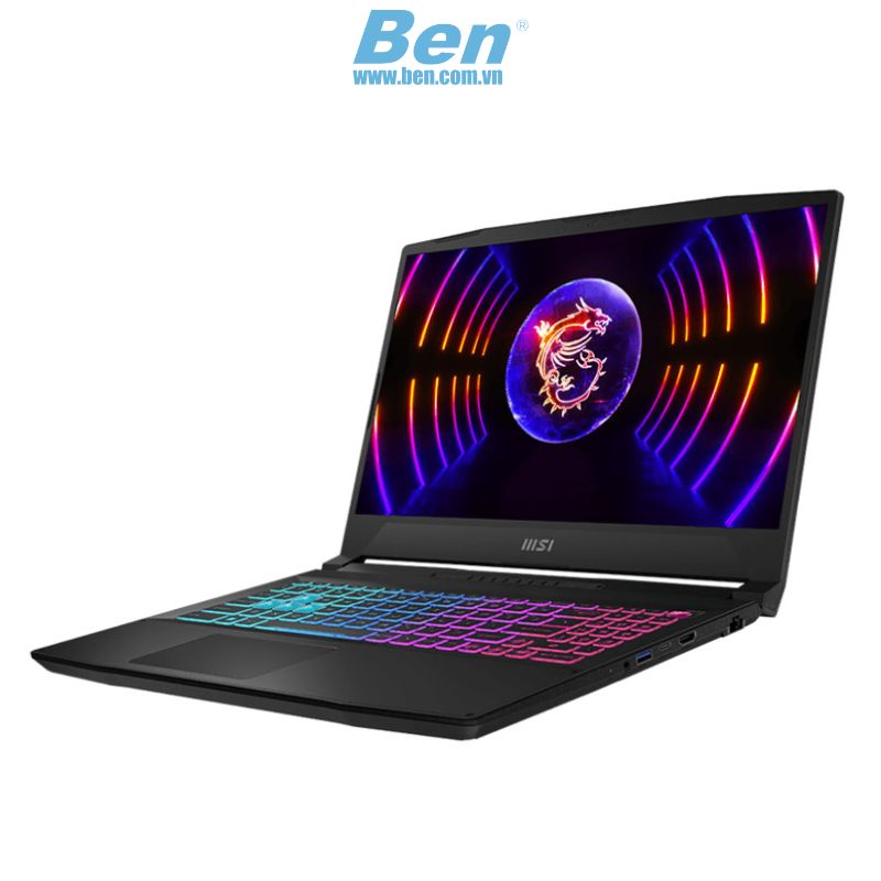 Laptop MSI Katana 15 B13VFK ( 676VN ) | Đen | Core i7-13620H | RAM 16GB DDR5 | SSD 1TB M.2 PCIe Gen4 | RTX 4060 GDDR6 8GB | 15.6 inch FHD | IPS | 144Hz | WL BT | Win11H | 2Yrs