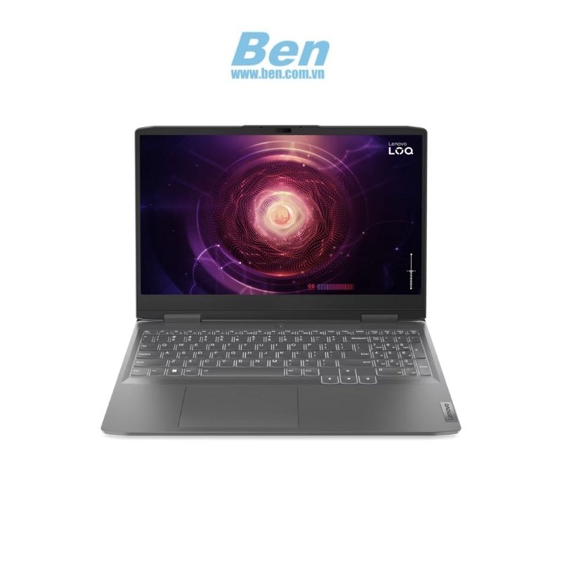 Laptop LENOVO LOQ 15APH8 ( 82XT00AKVN ) | Xám | AMD Ryzen 7 - 7840HS | Ram 16GB DDR5 | 512GB SSD | NVIDIA GeForce RTX 4050 6GB GDDR6 | 15.6 inch FHD 144Hz  | 4 Cell | Win 11 SL + Office Home & Student | 2Yrs