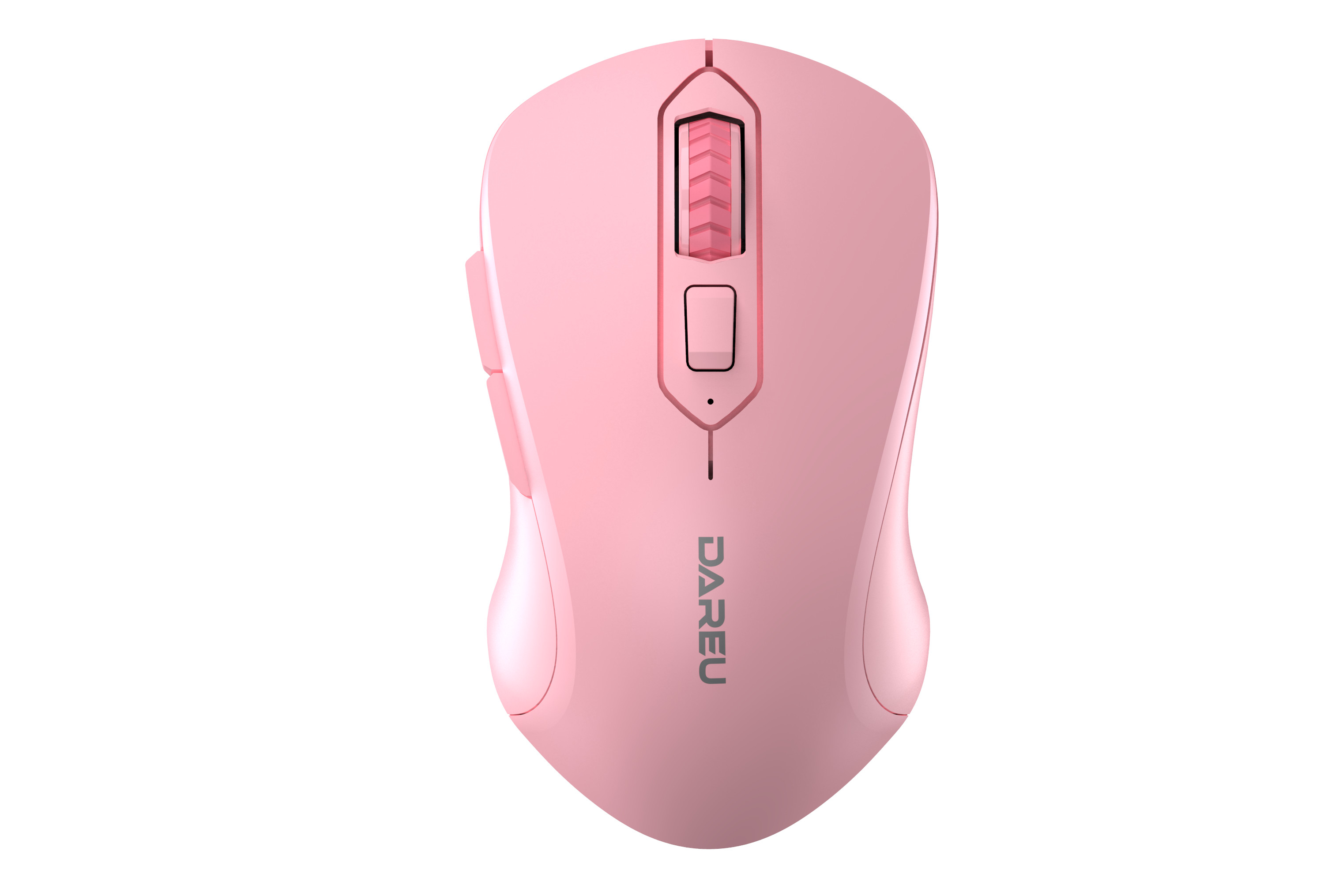 Chuột không dây Dareu LM115B Silent ( BT + Wireless ) - Hồng Pink