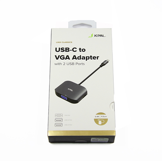 C?ng chuy?n Jcpal USB-C to VGA adapter (JCP6147)