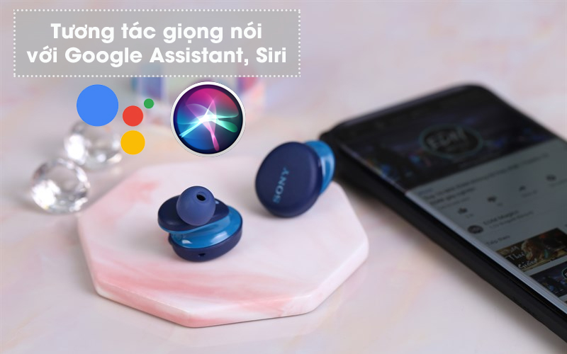 Tai nghe Bluetooth True Wireless Sony WF-XB700 - Dễ dàng gọi rảnh tay, tương tác qua giọng nói
