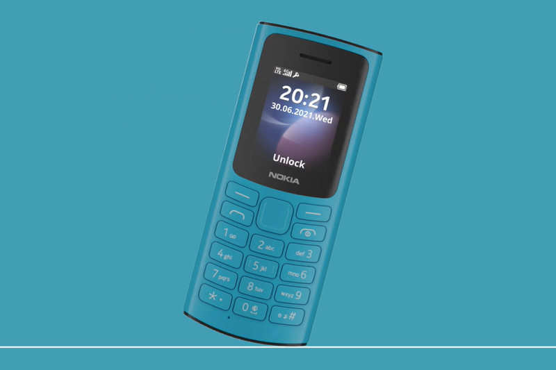 Thiết kế nhỏ gọn dễ dàng mang theo - ​Nokia 105 4G