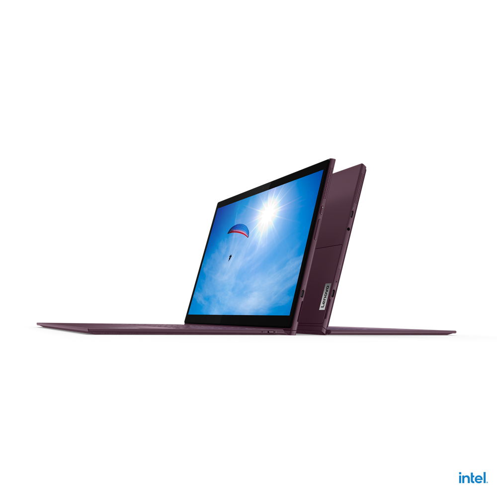 Laptop Lenovo Yoga Duet 7 13ITL6 (82MA003XVN)/ Tím/ Intel Core i5-1135G7 (up to 4.2Ghz, 8MB)/ RAM 8GB/ 512GB SSD/ Intel Iris Xe Graphics/ 13inch WQHD MT/ 4Cell/ Win 10H/ 2Yrs