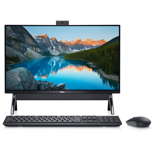 Máy tính để bàn All in one Dell Inspiron Desktops 5400 (42INAIO54D016) | Core i7-1165G7 | RAM 16GB | 256GB SSD + 1TB HDD | GeForce MX330 2GD5 | 23.8inch FHD Touch  CAM | WL BT |  K&M | Win 11H + OFFICE H&ST 21 | 1Yr